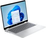 HP Omni Book 5 Flip 14-FP0013DX Intel Core 5 120U Processor, 8GB DDR5 Ram, 512GB SSD NVMe, Integrated Graphics, 14" 2K (1920 x 1200),Touch Screen X360, Backlit KB, Windows 11, Glacier Silver. - Image 3
