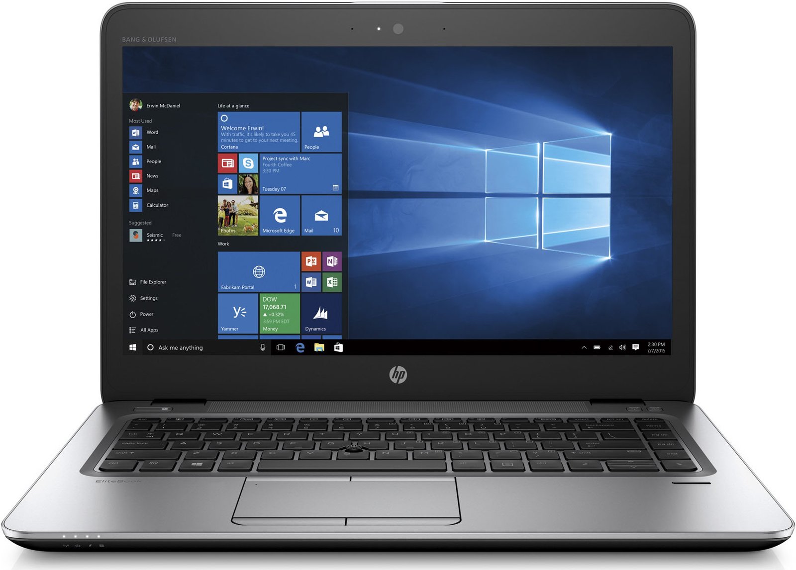 HP EliteBook 840 G4 Core i7 7 Gen 08GB Ram 256GB Ssd